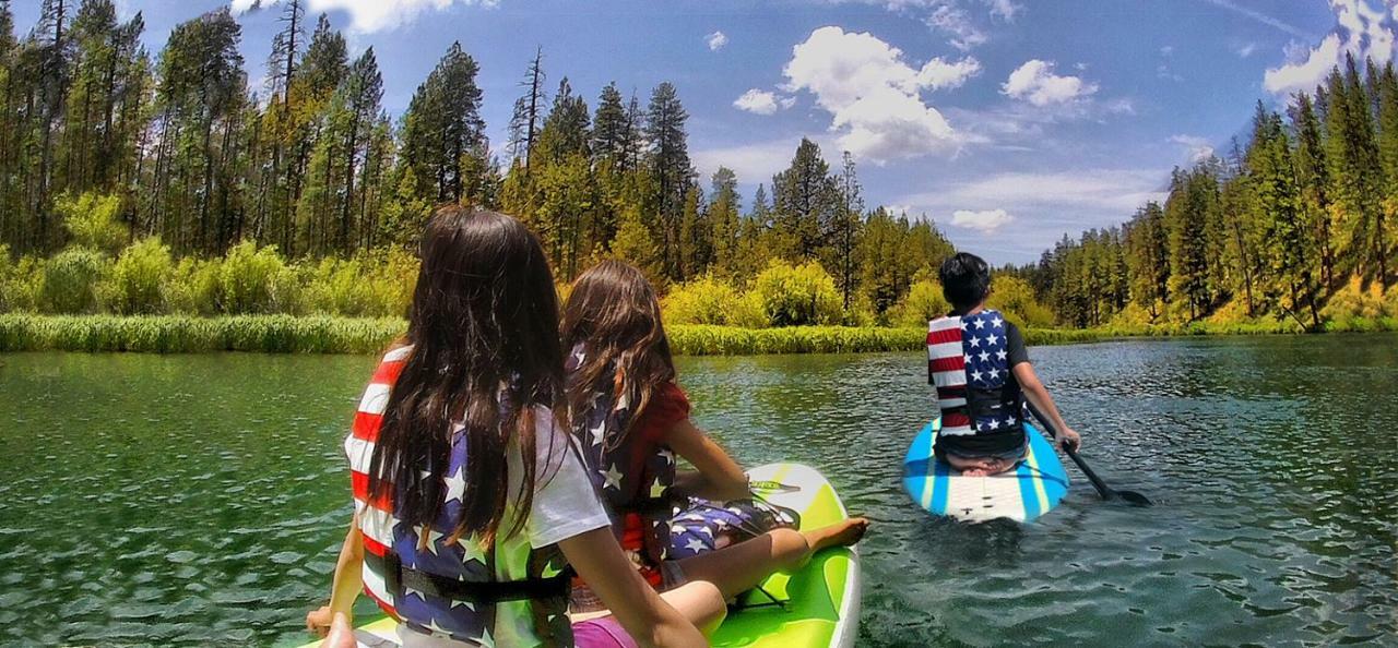 Bend-Sunriver Camping Resort Two-Bedroom Cabin 7 Экстерьер фото